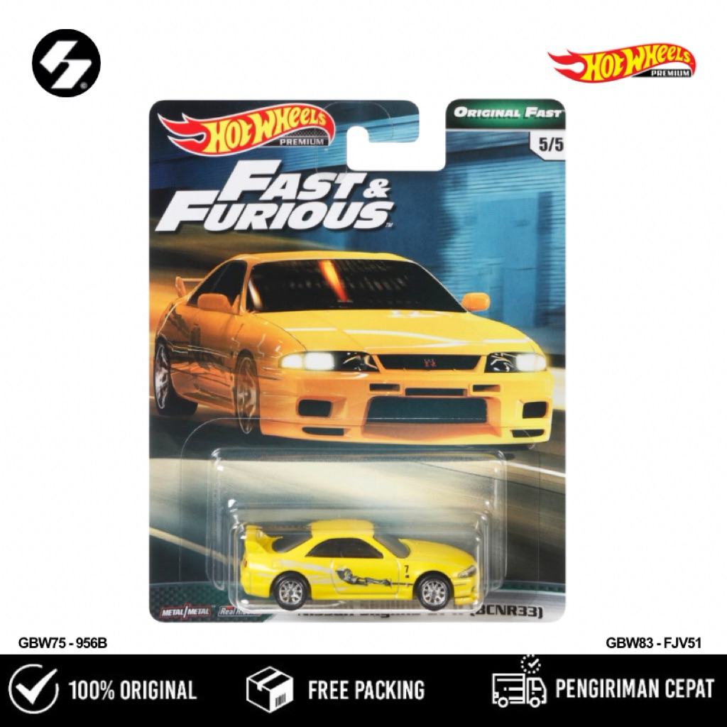 Hot Wheels Nissan Skyline GT-R (BCNR33) Original Fast