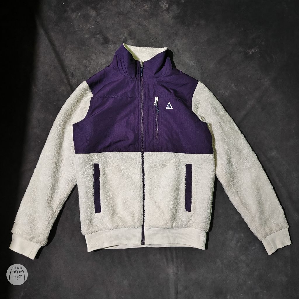 Vintage Nike ACG Reversible Sherpa Fleece Anorak