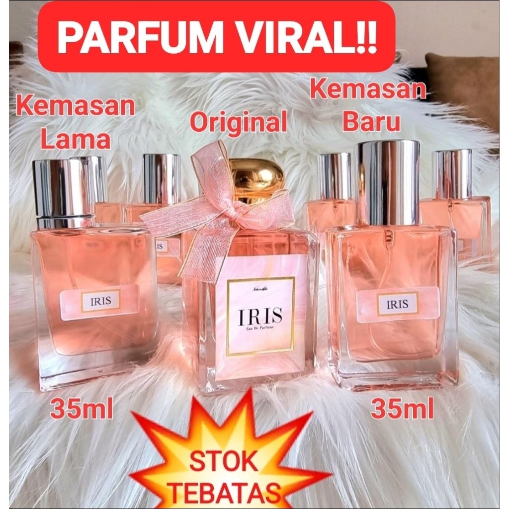 IRIS EAU DE PARFUM SEMUA UKURAN [IRIS PARFUM VIRAL]