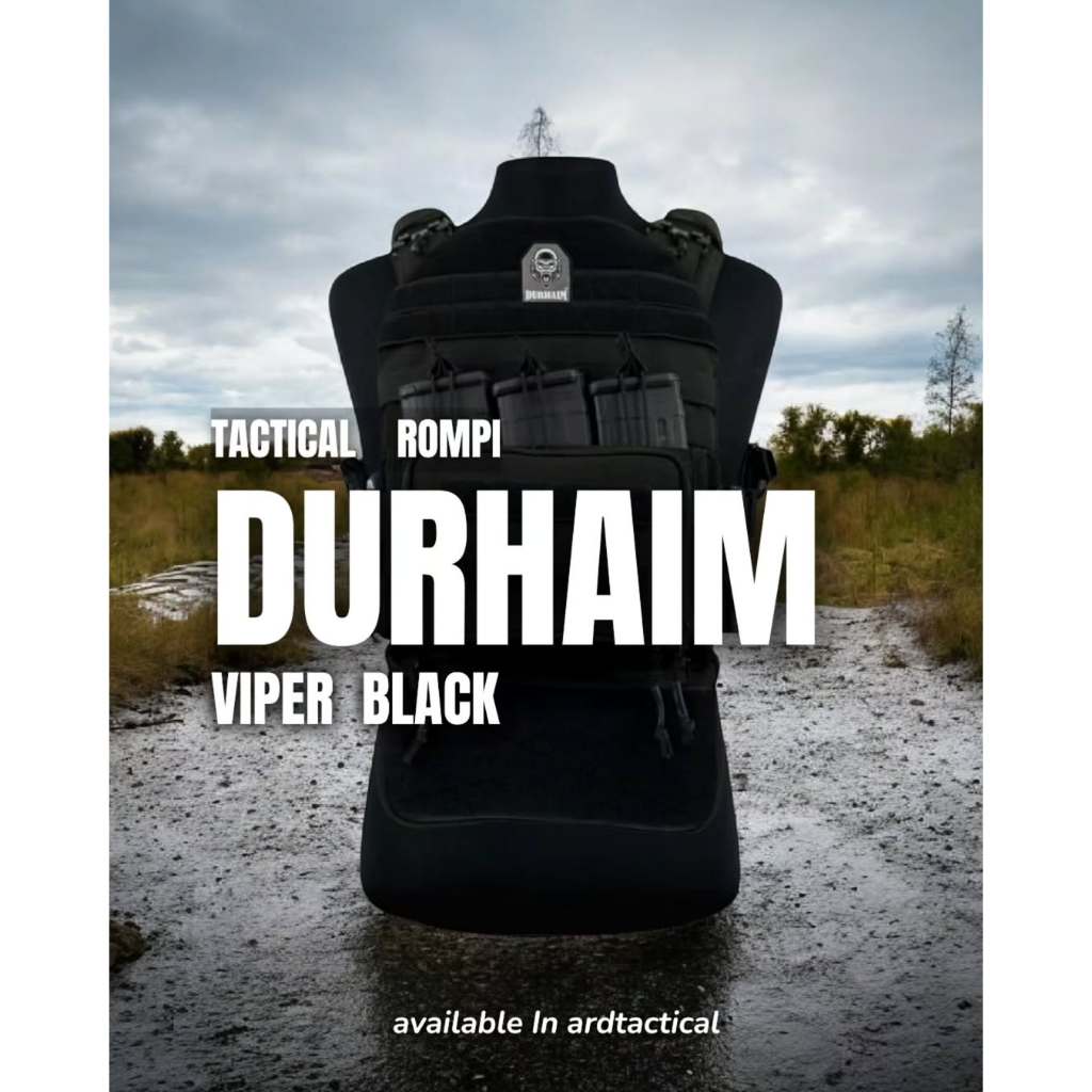 Body Vest Durhaim Black Viper