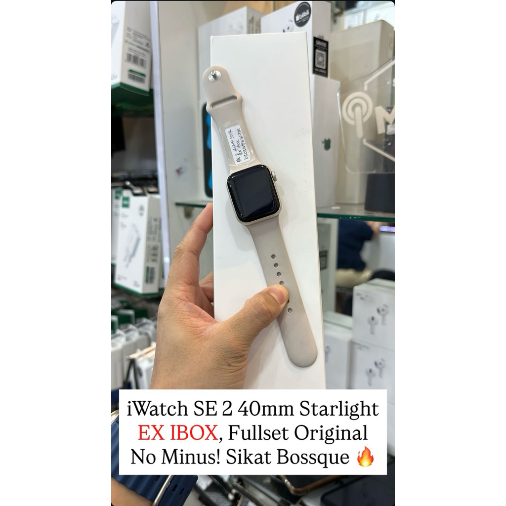 IWATCH SE 2 40MM STARLIGHT SECOND EX IBOX