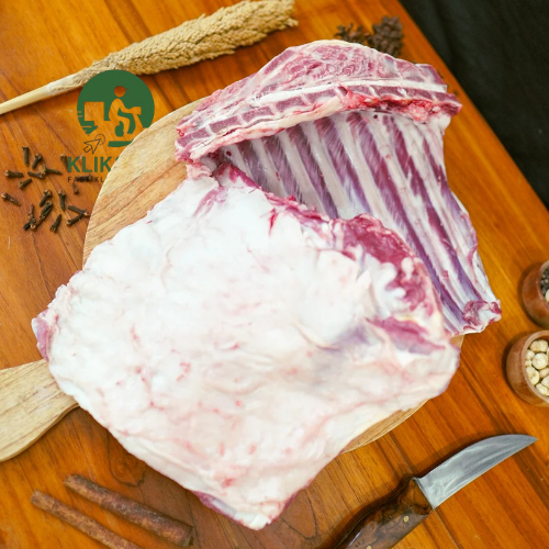 Lamb Rack1kg - Daging Domba 1kg - Daging Kambing 1kg