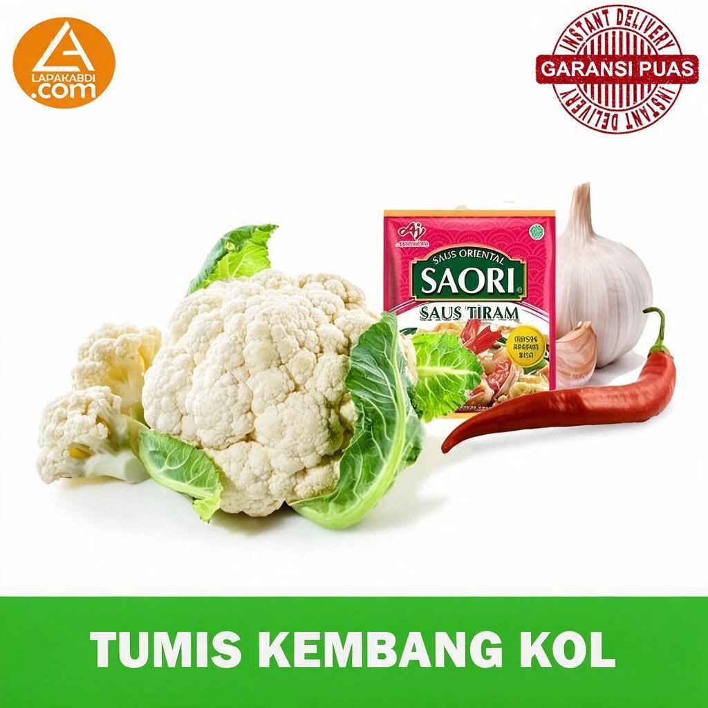Paket Sayur Tumis Kembang Kol Masakan Siap Masak 1 Pack - Sayur Segar Cirebon