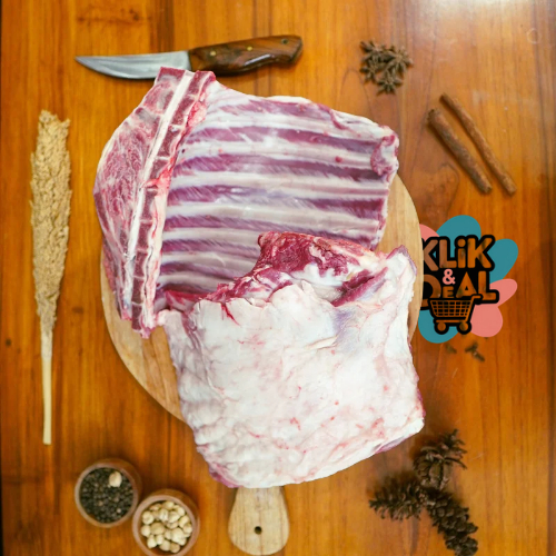 Lamb Rack1kg - Daging Domba 1kg - Daging Kambing 1kg