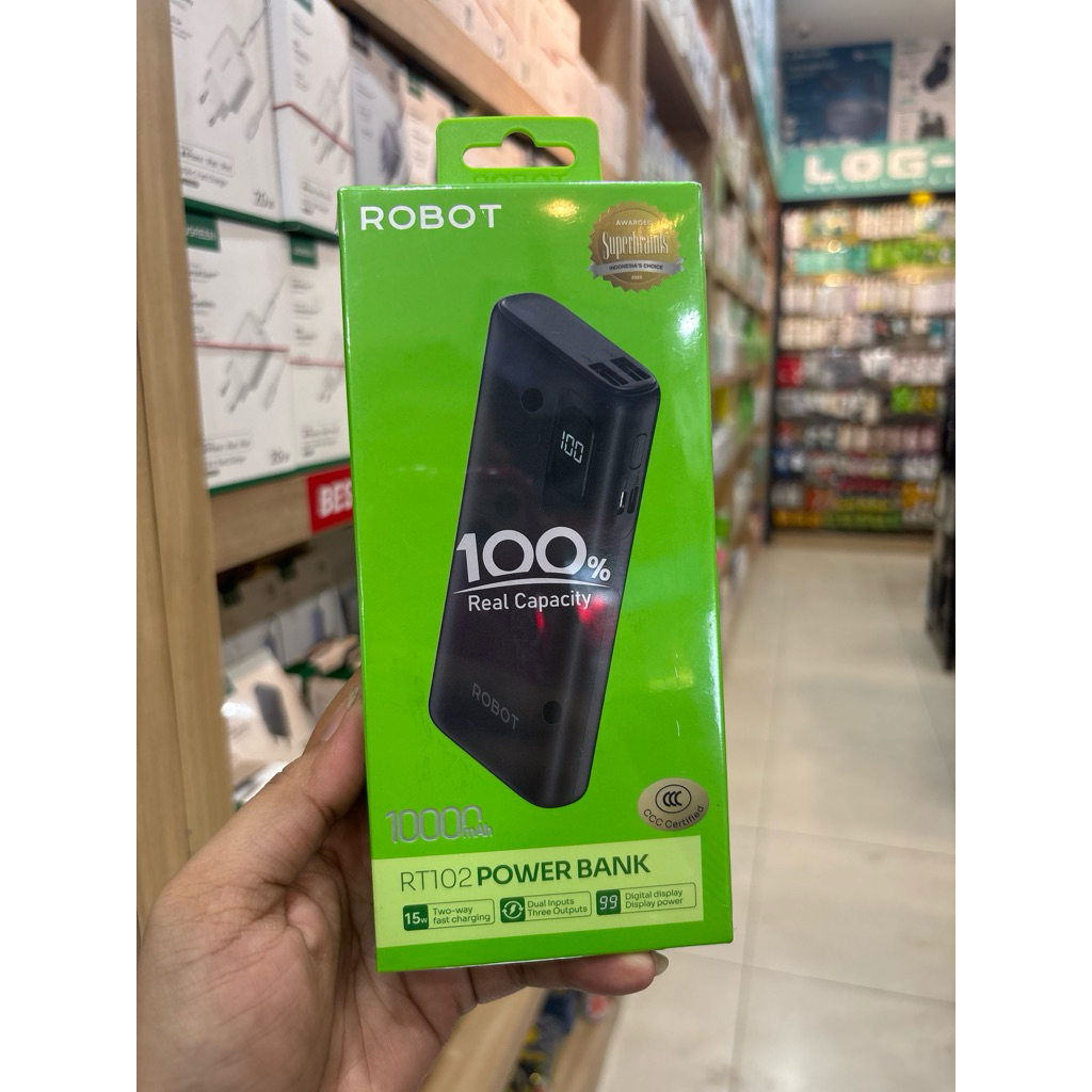 POWERBANK ROBOT RT102 10.000 MAH