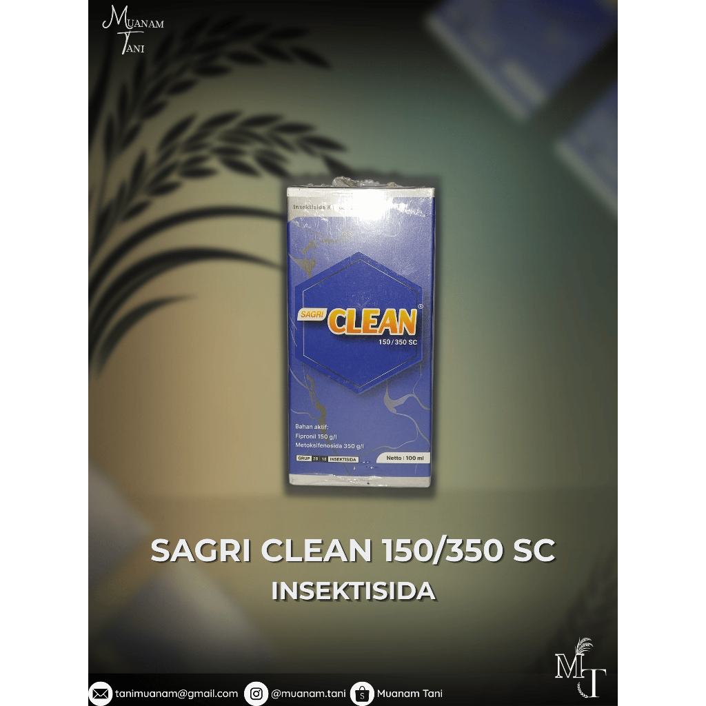 INSEKTISIDA SAGRI CLEAN 150/350 SC 100ML Membunuh Serangga