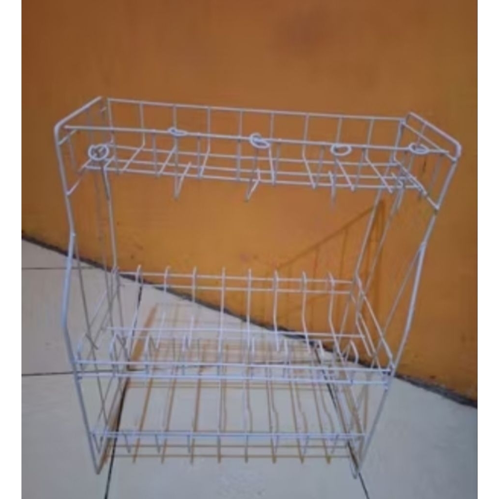 Preloved Rak piring besi (Second)