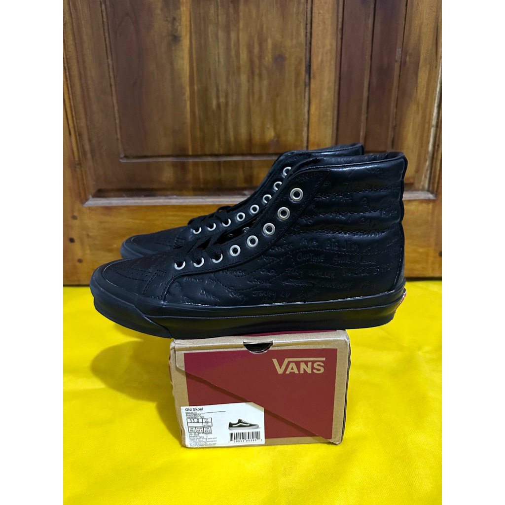 Vans sk8 vault OG leather x jin goldberg raised by wolves