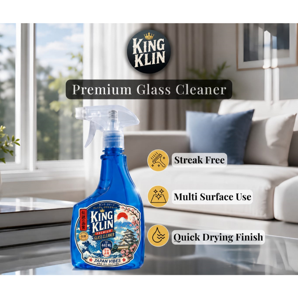 King Klin Premium Glass Cleaner