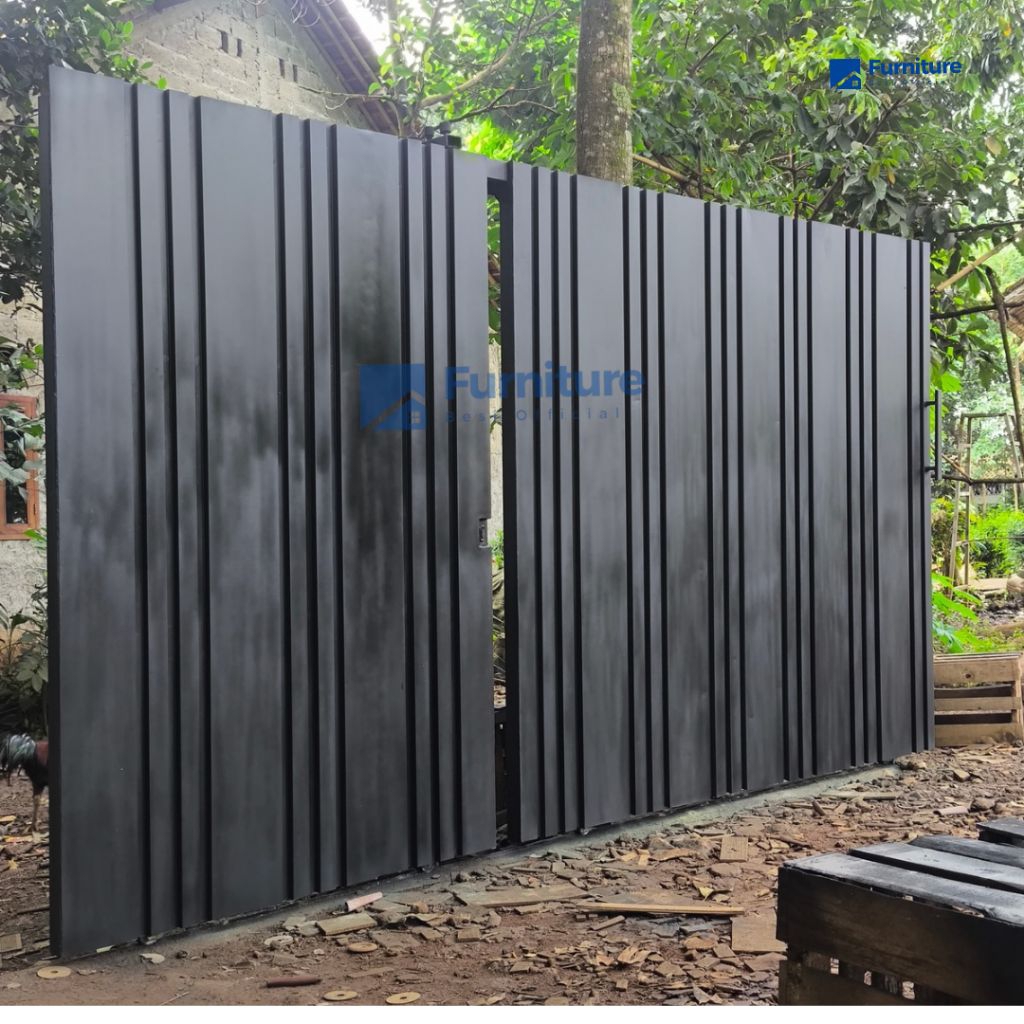 Pagar Rumah Minimalis Modern / Pagar Besi Rumah Minimalis Modern
