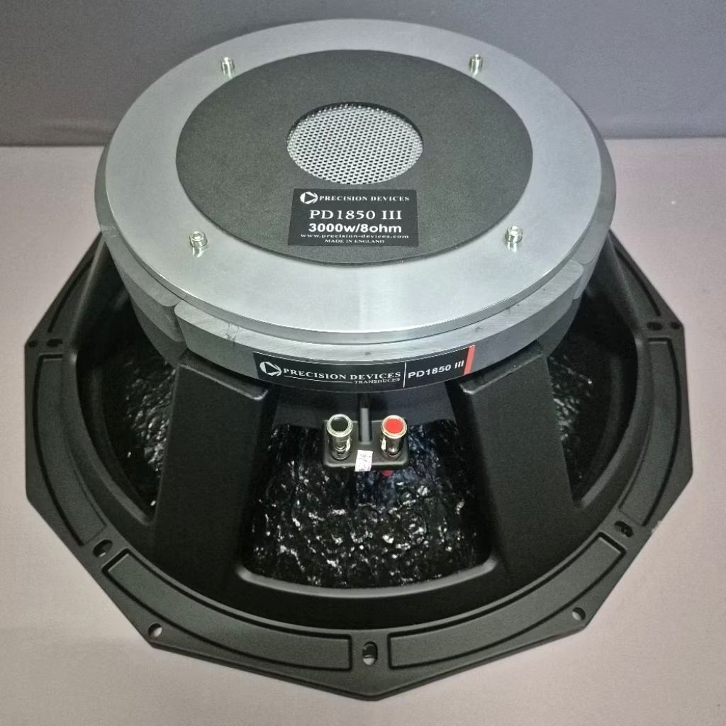 Speaker Component PD 1850 18inch Voice Coil 5inch Daun Coating Anti Air Double Demper Komponen PD185