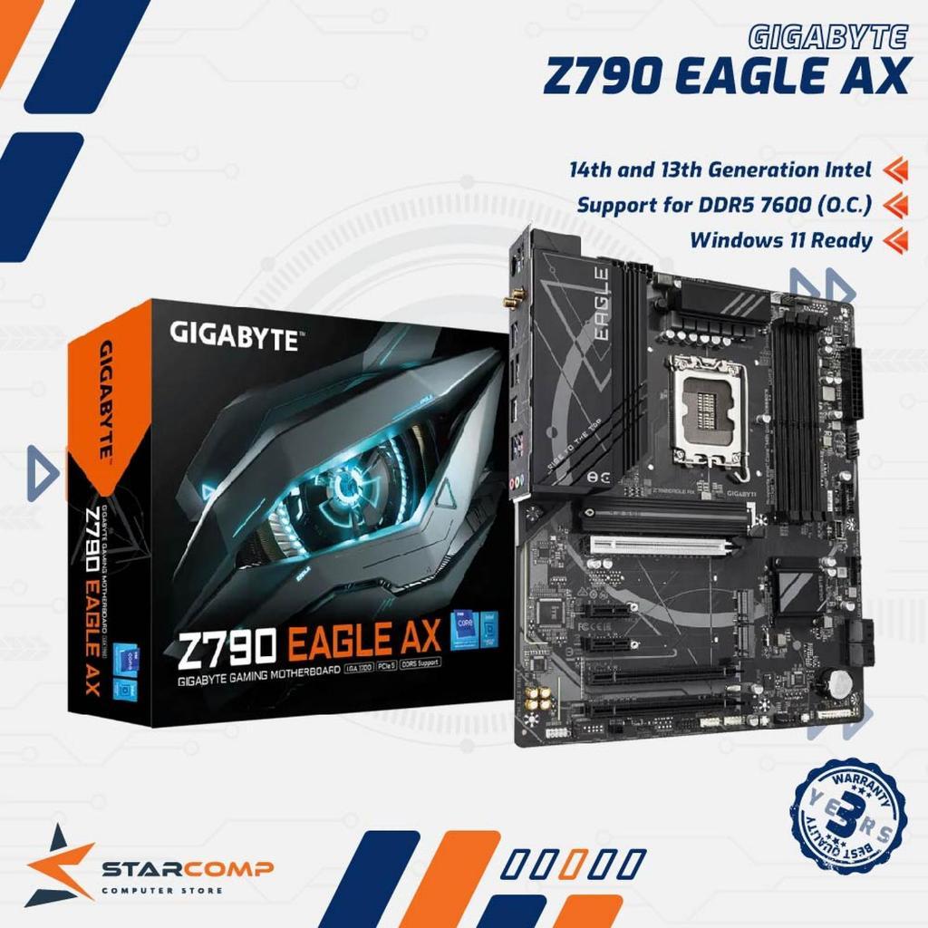 GIGABYTE Z790 EAGLE AX DDR5 (Socket LGA 1700, Z790)