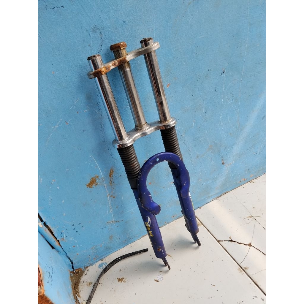 FORK SEPEDA MTB BMX BAN 20 SUSPENSI LITTLE BOY MOUNTAIN BICYCLE NOS MENTUL BUAT LAJAK BMX MTB BAN 20