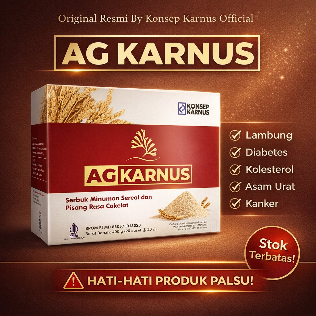 AG KARNUS / Alga Gold / Ag Cereal / AG KARNUS Alga Nutrisi Lambung Original Karnus