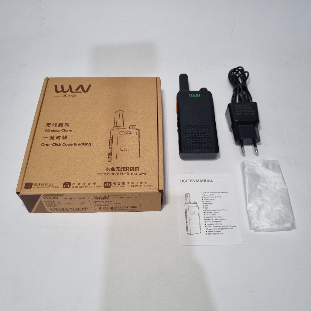 WLN KD-C170 KD C170 HT Walkie Talkie Single Pack