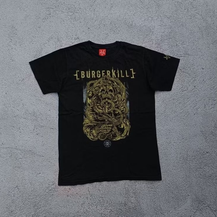 Tshirt burgerkill old reales "SNAKE"