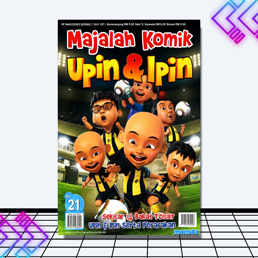Komik Upin & Ipin Issue 21 Buku Komik Anak