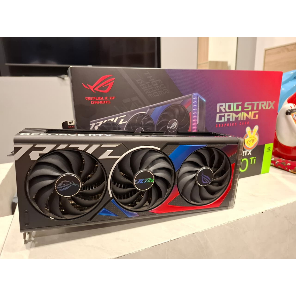 VGA ASUS ROG Strix GeForce RTX 4060 Ti / 4060Ti 8GB GDDR6 OC Edition - Second 2ND GARANSI