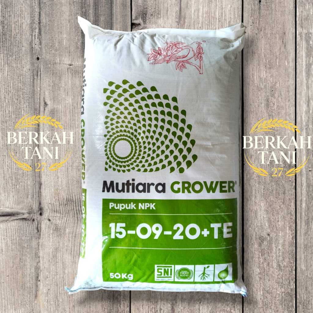Pupuk NPK MUTIARA GROWER 50 KG (15-09-20+TE)