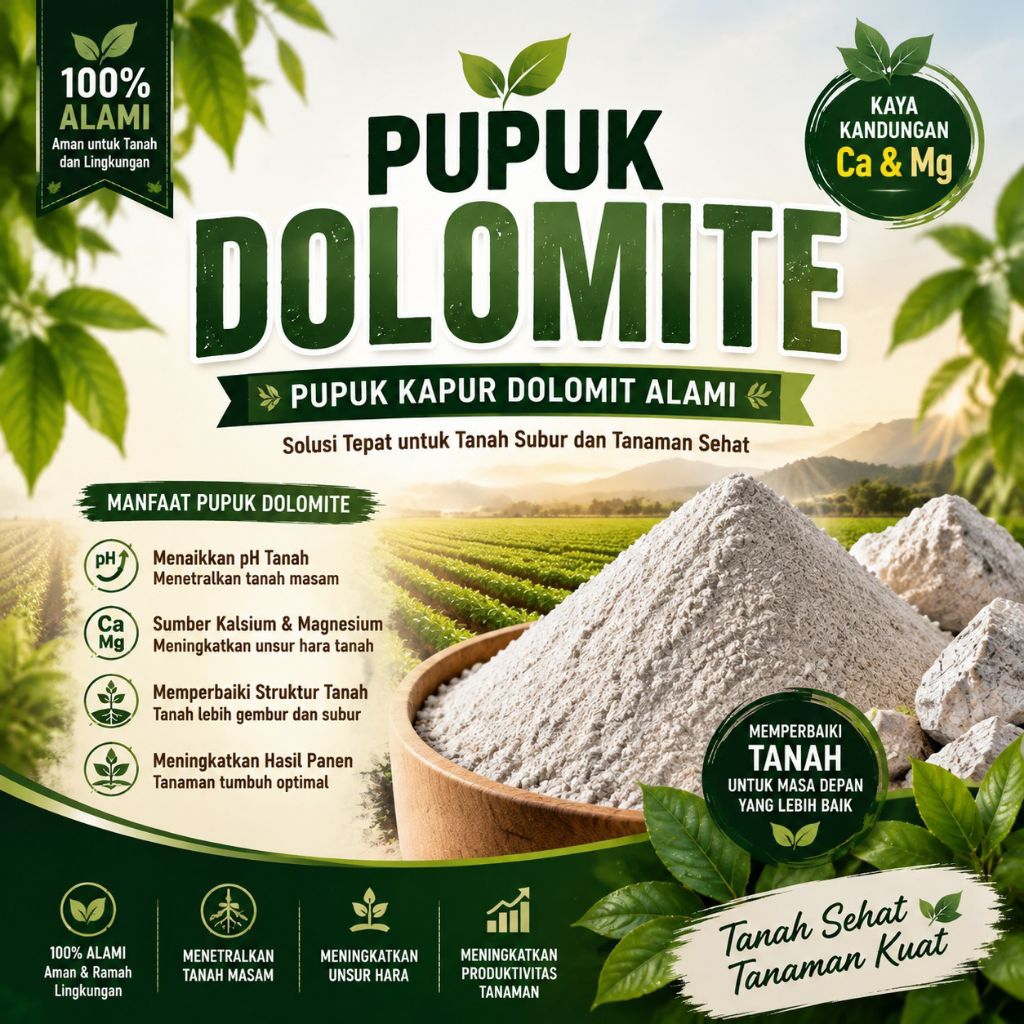 Pupuk dolomite