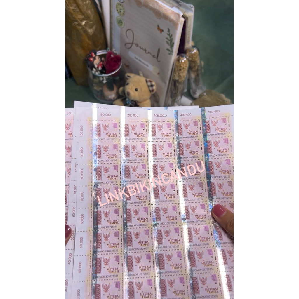 MATERAI 10.000 (SEPULUH RIBU)