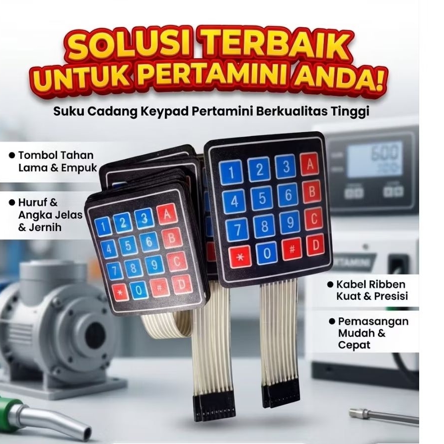 tombol keypad pertamini