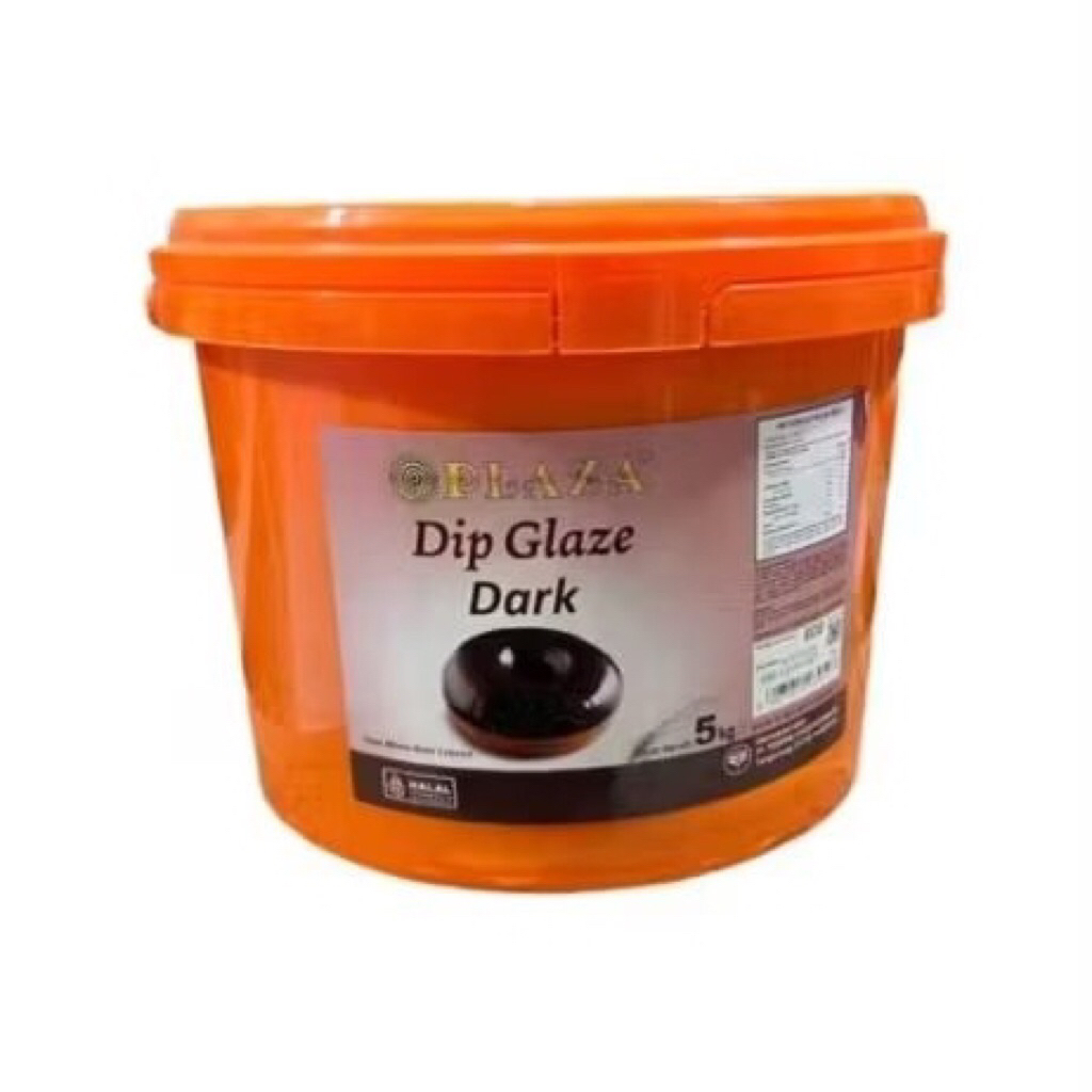 GLAZE COKLAT PAIL 5kg/glaze dark coklat