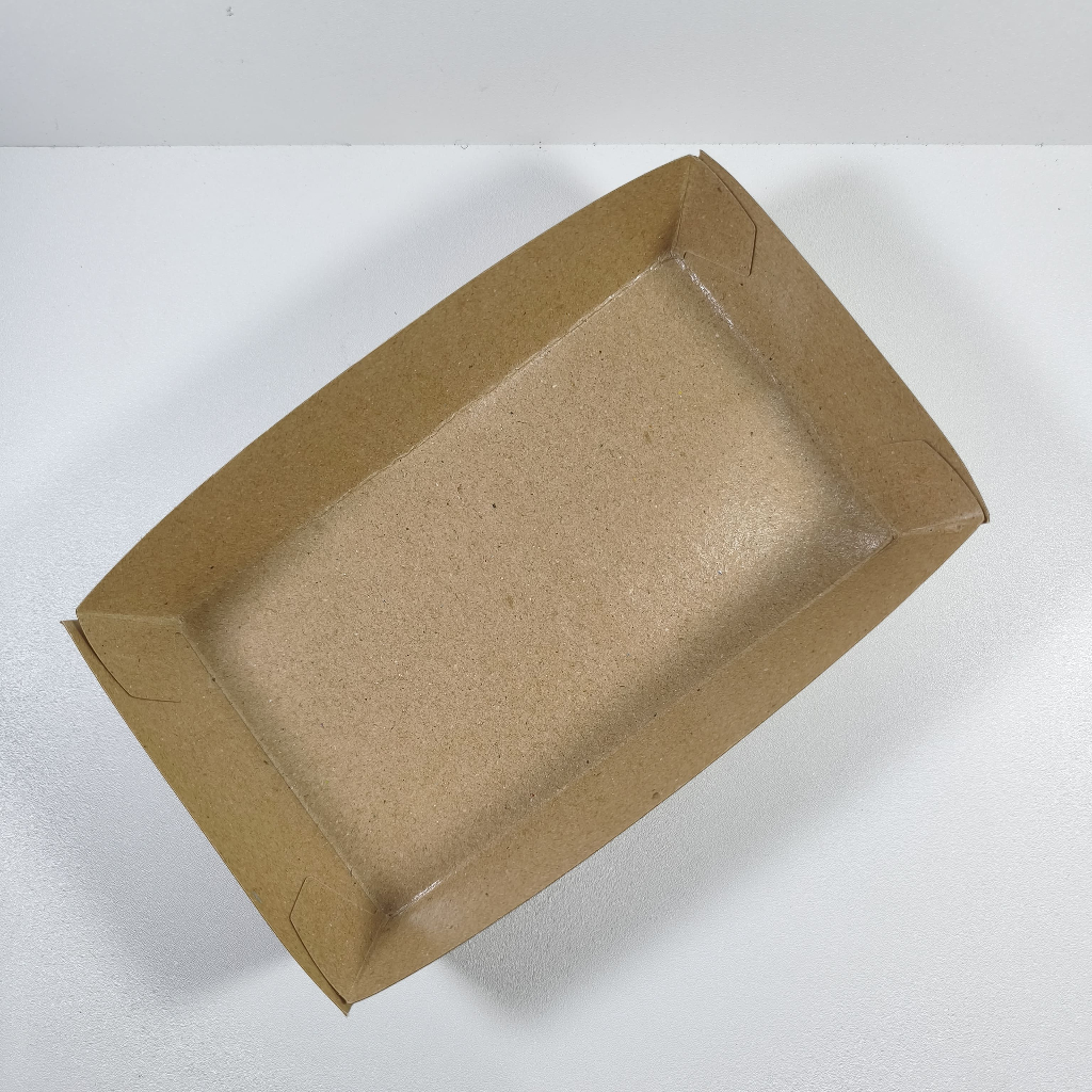 PAPER TRAY KRAFT L ISI 50 PCS BETAPACK