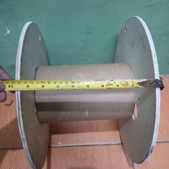 Bobin gulungan kayu bekas kabel rg6 305 meter