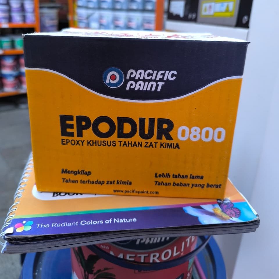 Cat Epoxy Epodur Pacific Paint cat lantai epoxy tahan kimia set