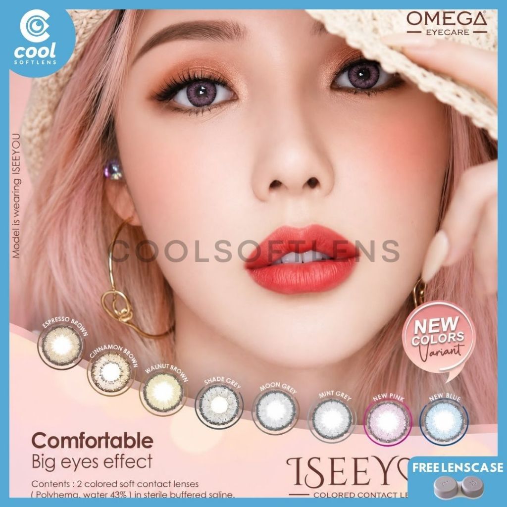 Softlens I SEE YOU 14,5 MM ETALASE KHUSUS NORMAL By Omega / Soflen I See You / I See You By Omega/ I