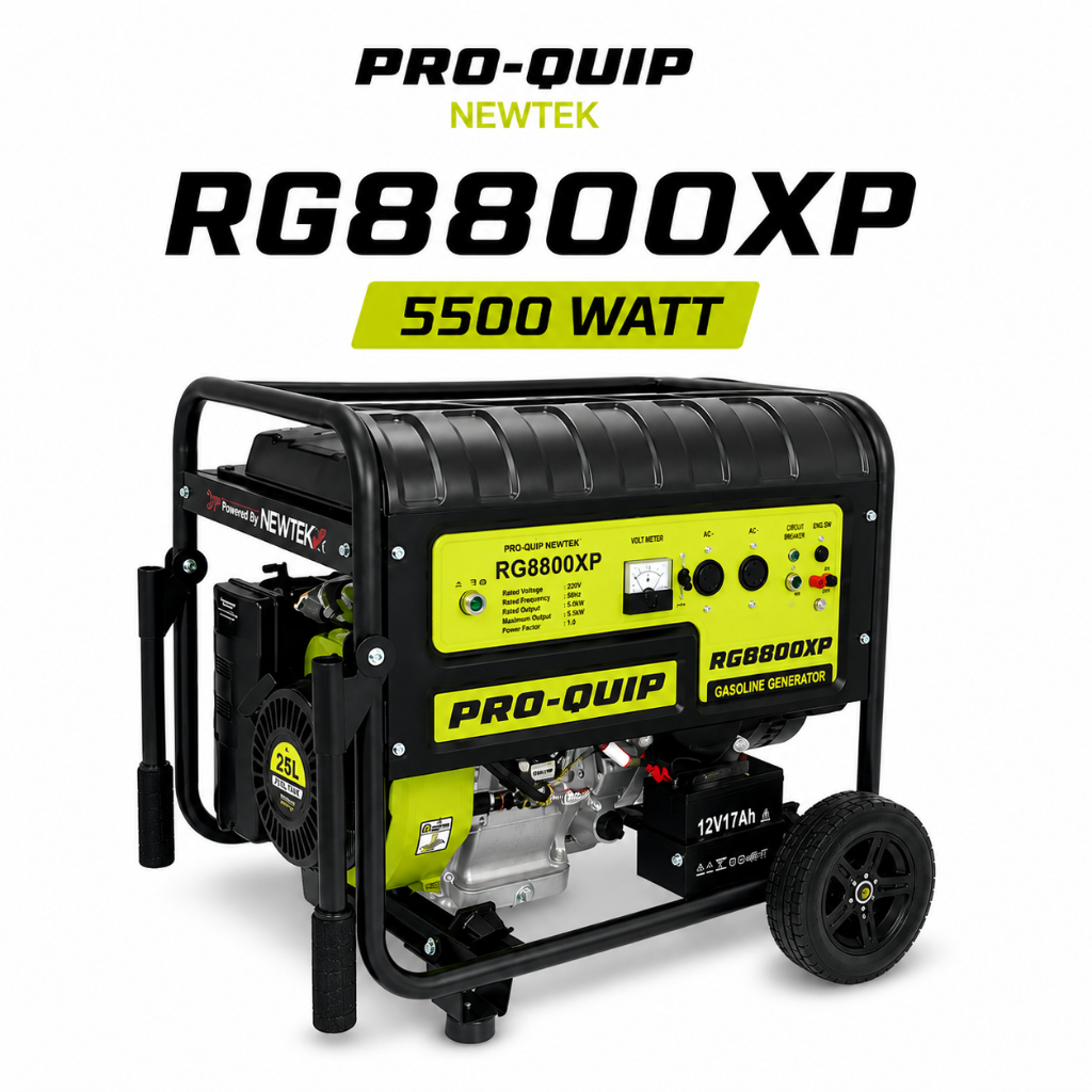 PROQUIP Genset 5500 Watt RG8800XP Electric Starter