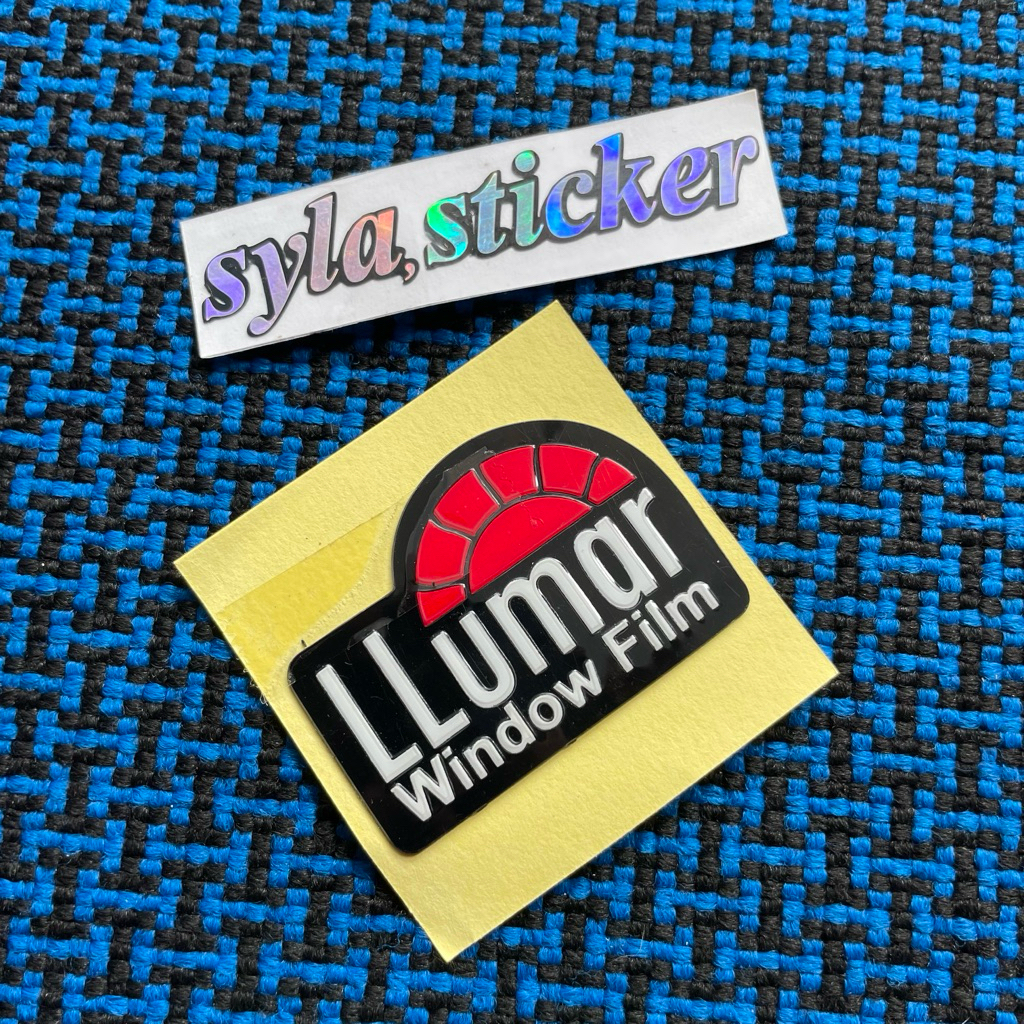 Emblem Emboss Llumar Window Film Emboss Llumar