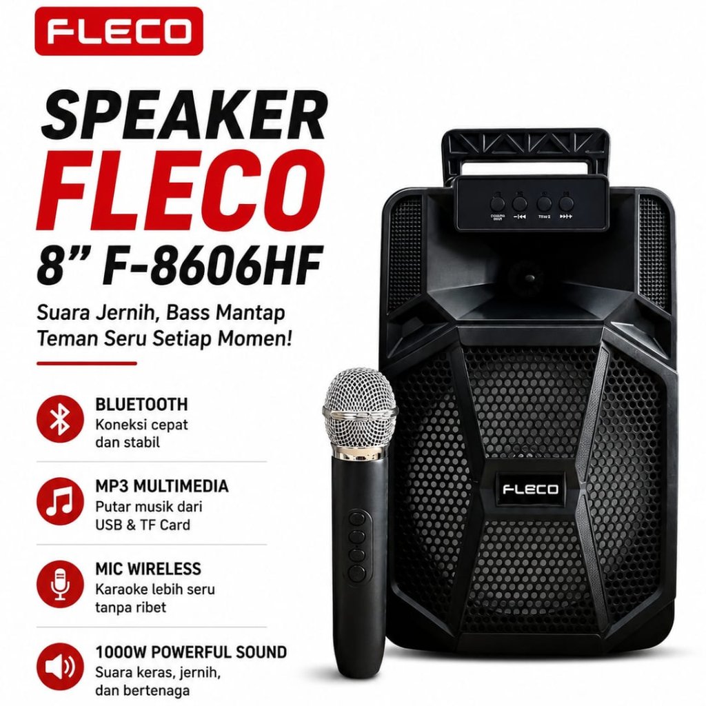 Speaker Fleco F 8606 HF
