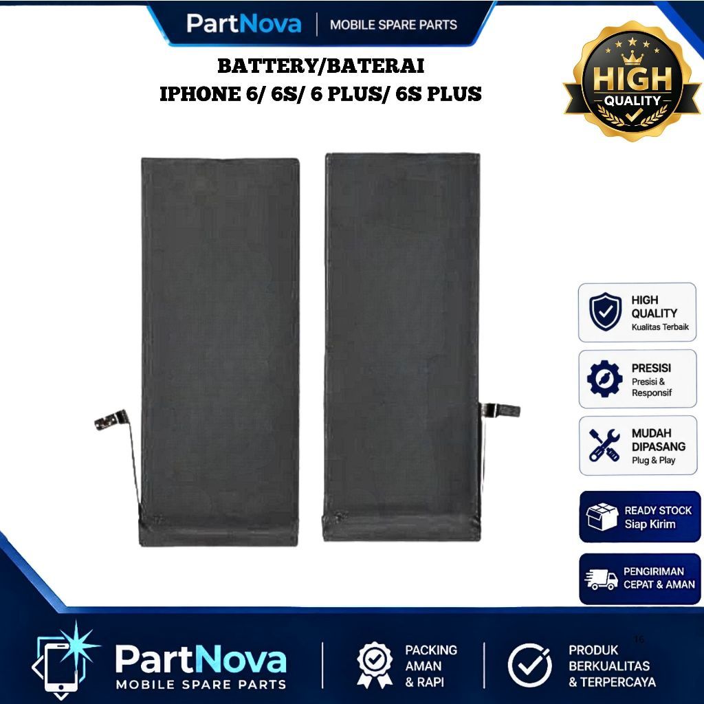 BATTERY/BATERAI IPHONE 6/ 6S/ 6 PLUS/ 6S PLUS ORIGINAL