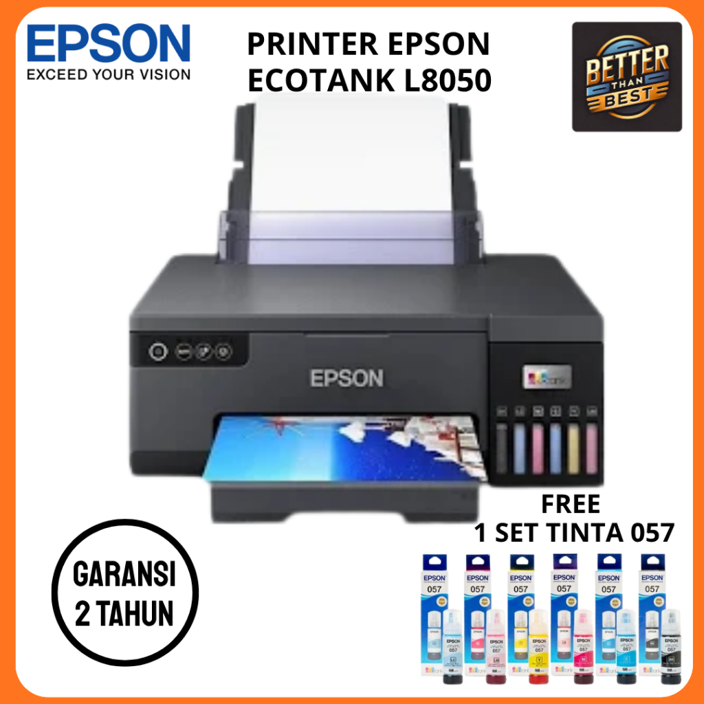 Printer Epson EcoTank L8050 Ink Tank Printer