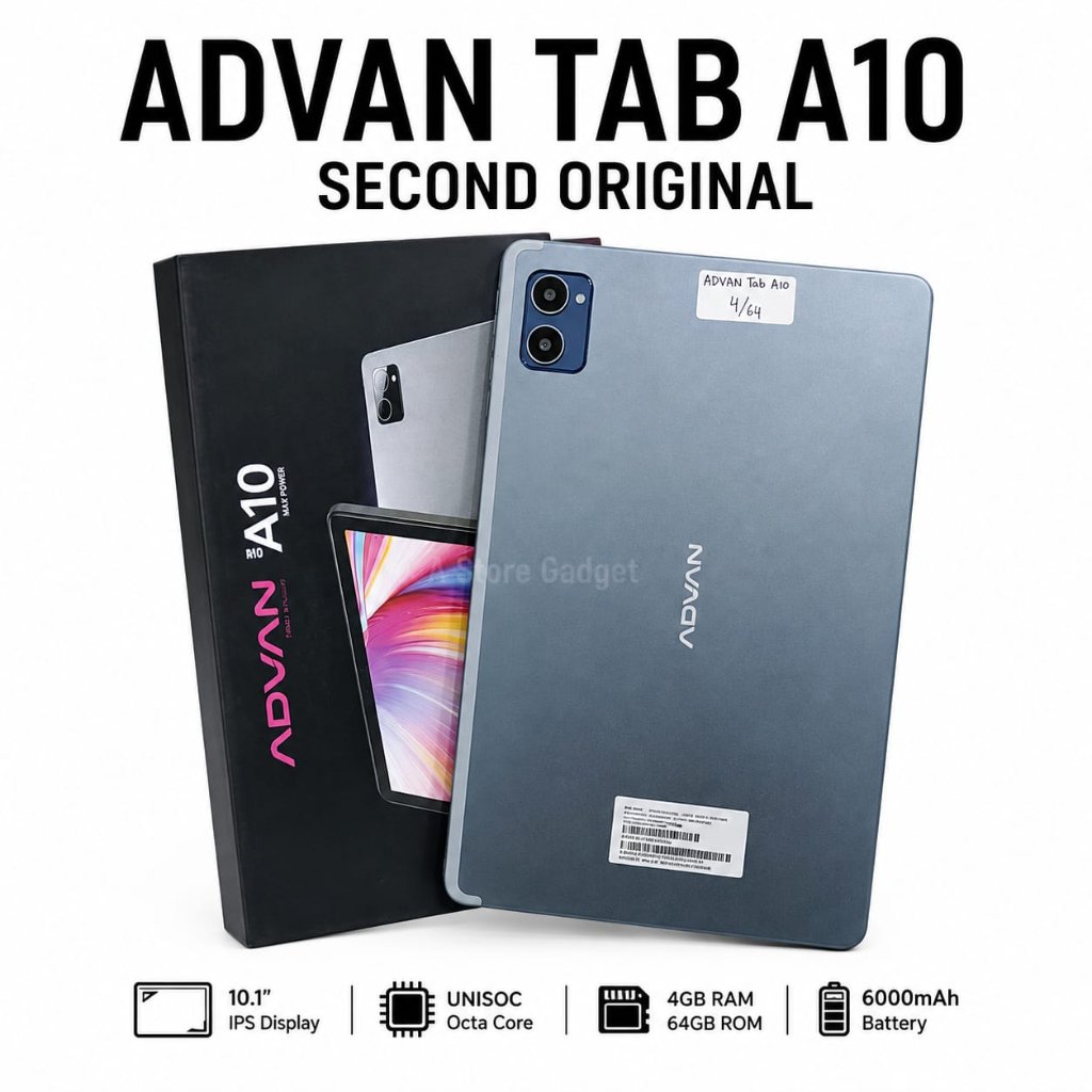 ADVAN TAB A10 4/64 SECOND FULLSET ORIGINAL