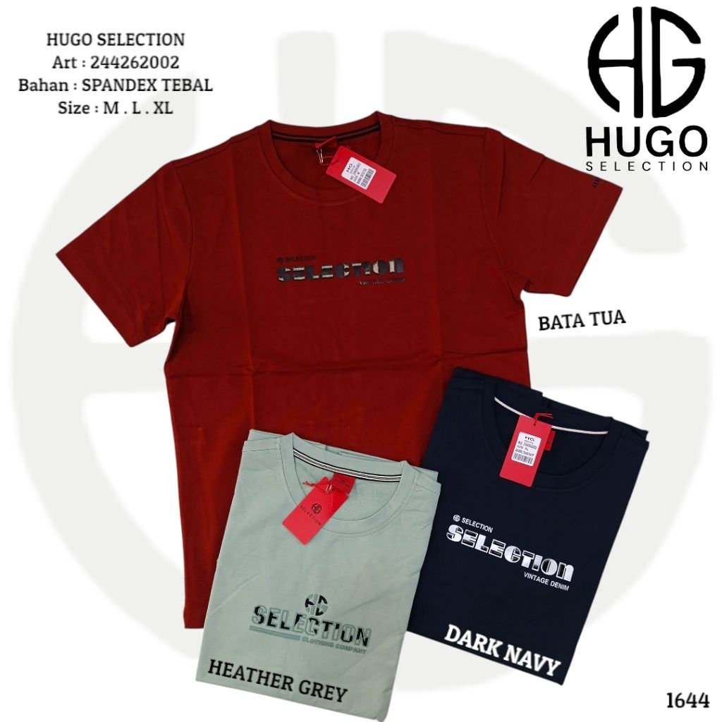 NEW STOK Kaos Hugo Selection august'26