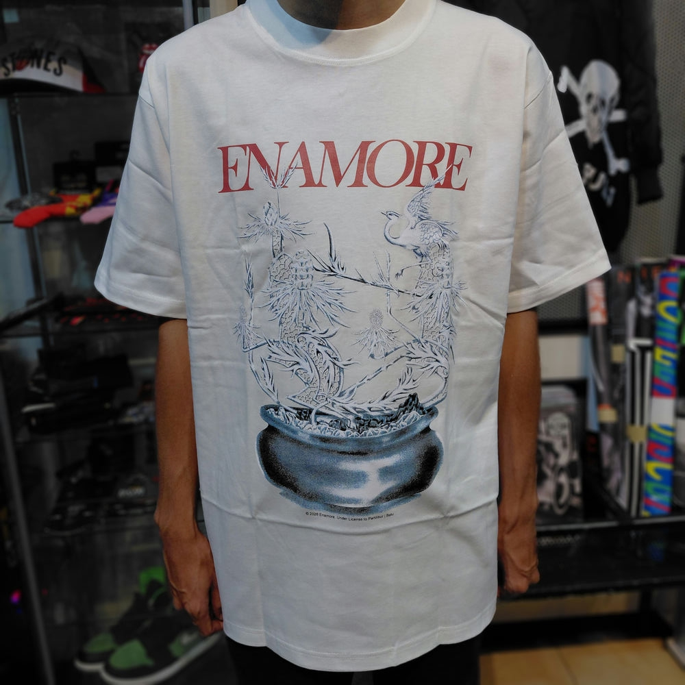 T-Shirt / Kaos Band ENAMORE - PARTILIBUR (WHITE) Official Merchandise Original