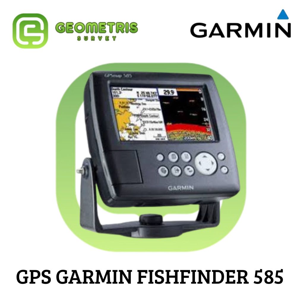 Gps Garmin FishFinder 585 Bekas Lengkap /Garmin Fish Finder 585 Bekas