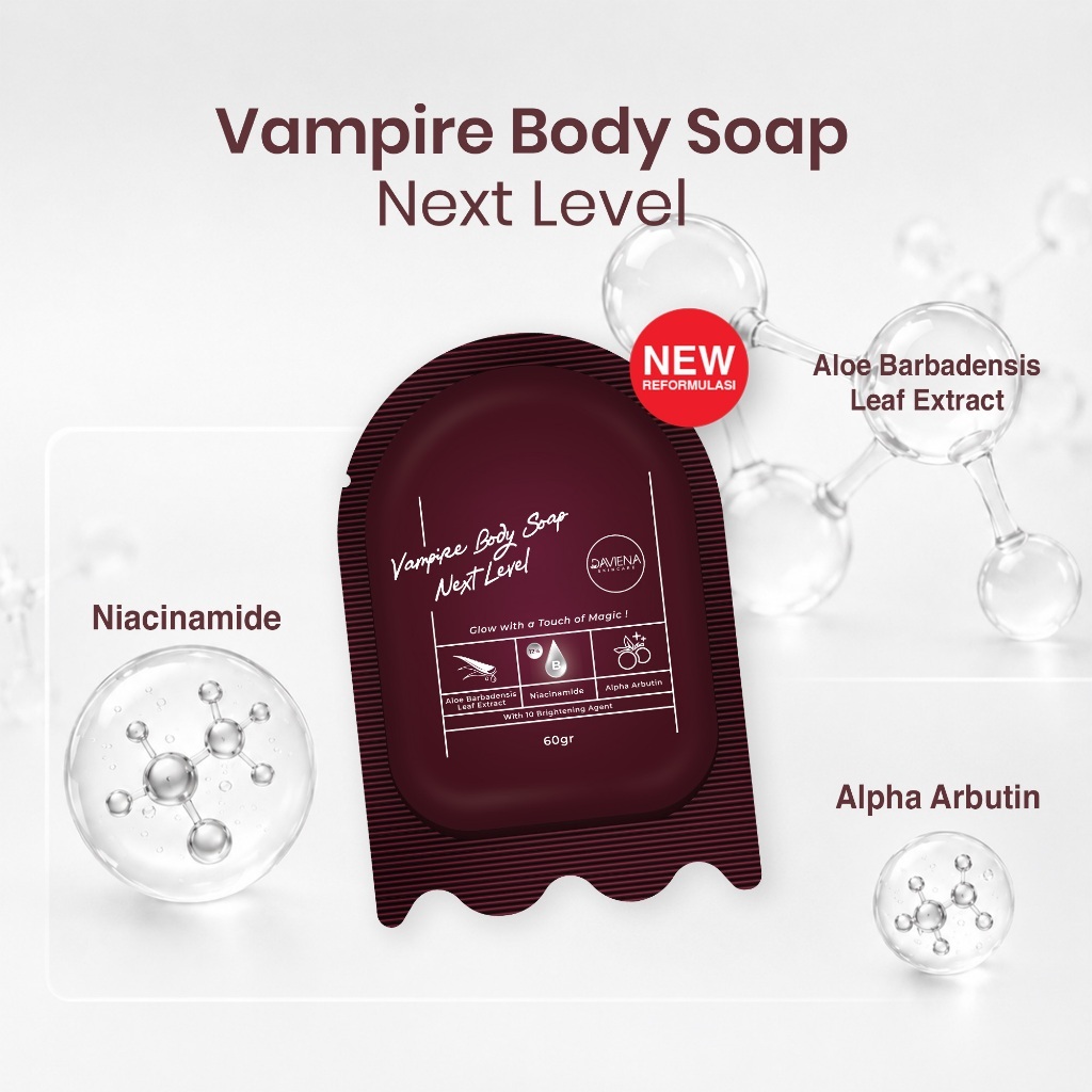 Vampire Body Soap Next Level (1pcs) - DAVIENA SKINCARE