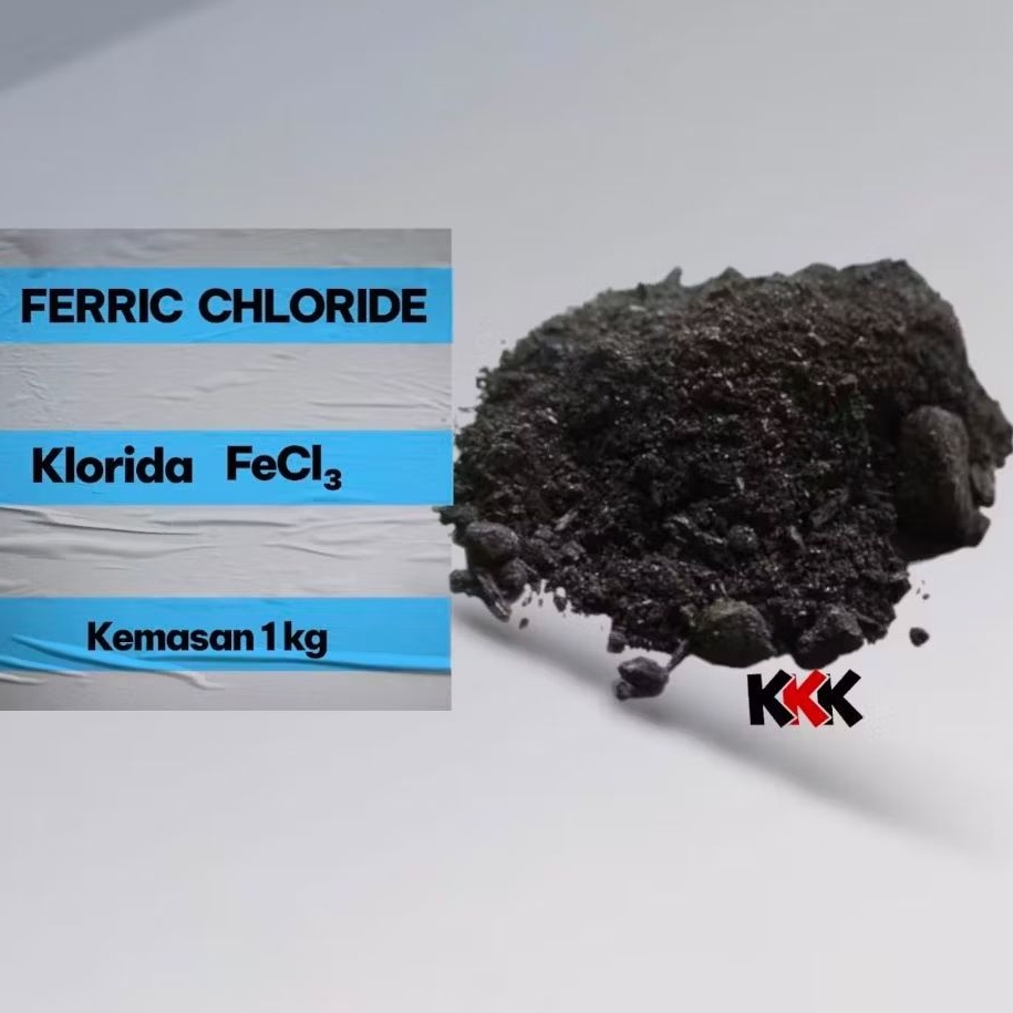 Ferric Chl0ride 1kg Ferit kecil Ferid Klorid Klorida Klorit Feric
