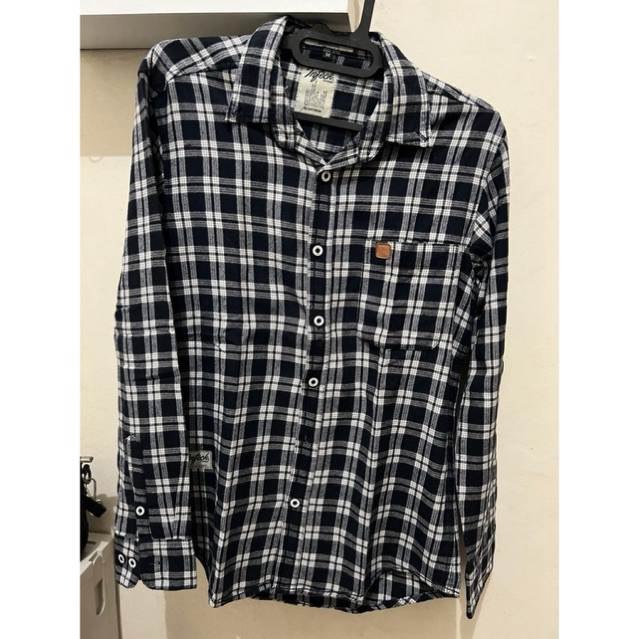 Preloved kemeja flanel cowok size M