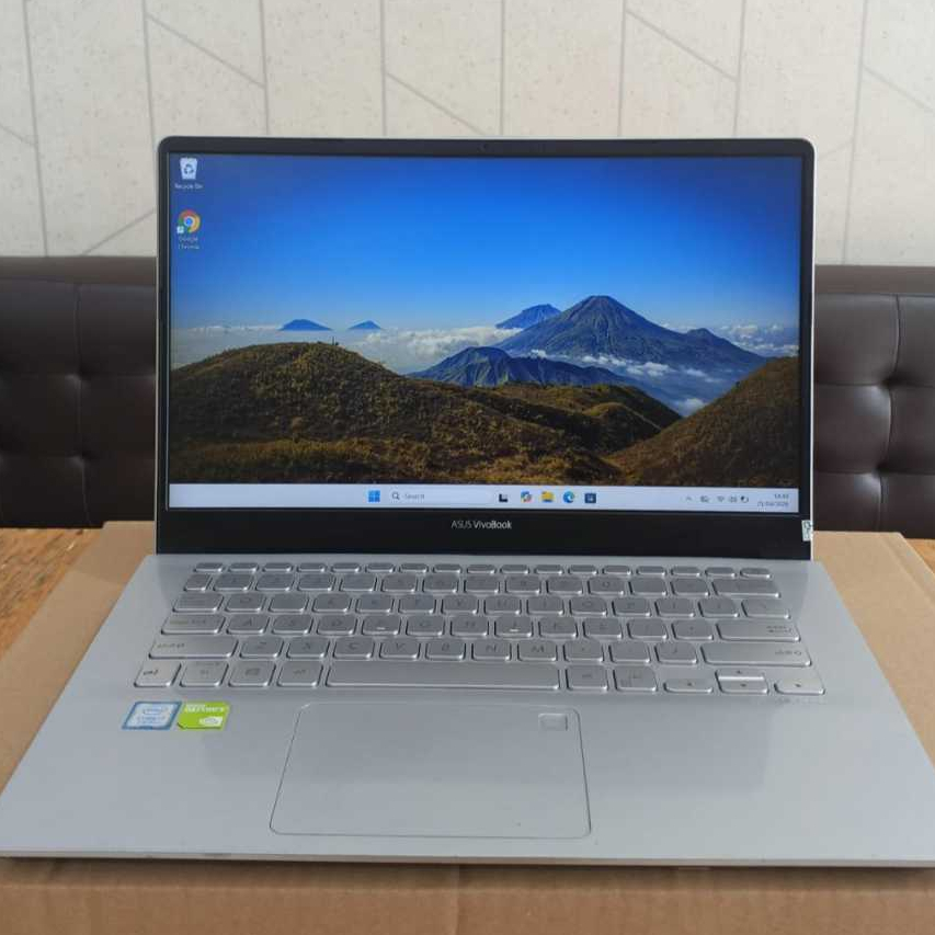 #MX150 2Gb #Gen 8Th  Asus Vivobook S14 S430F, Core i7-8565U, Ram 8/512Gb, #MX150 2Gb, #IPS, Lengkap,