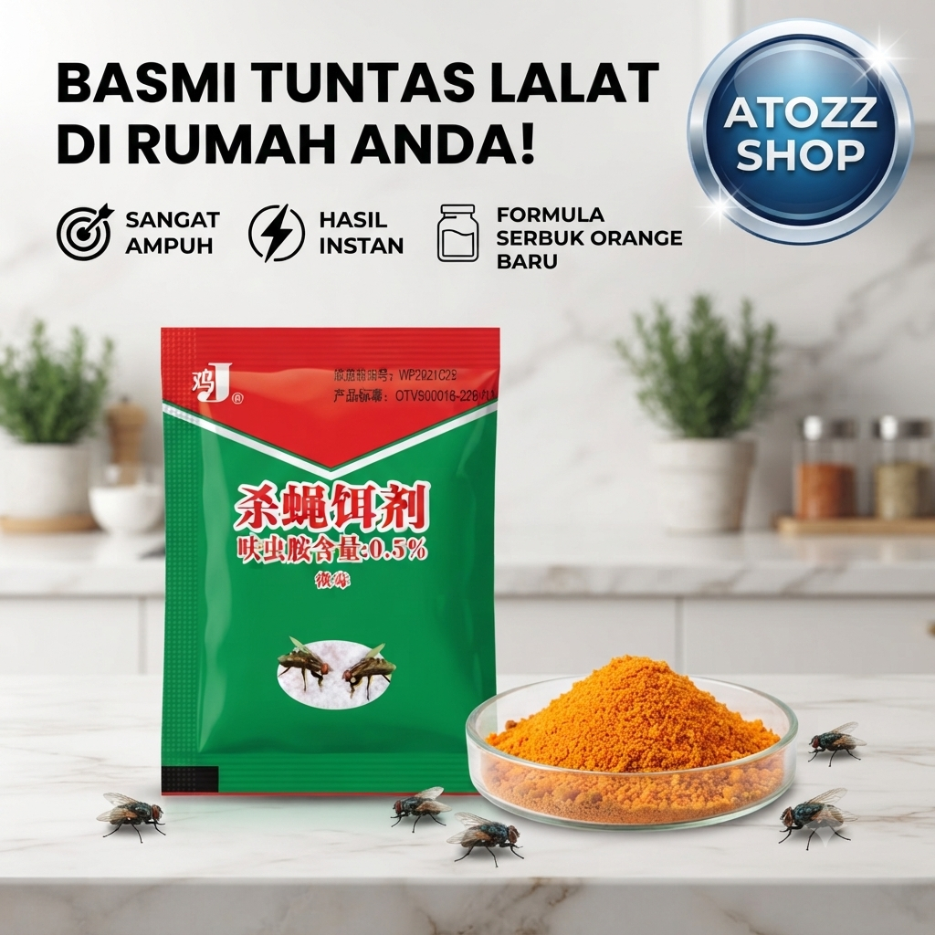 Zhang Pei Zhen Racun Lalat Ampuh Aman Cepat/ RACUN LALAT ZHANG PEI ZHEN