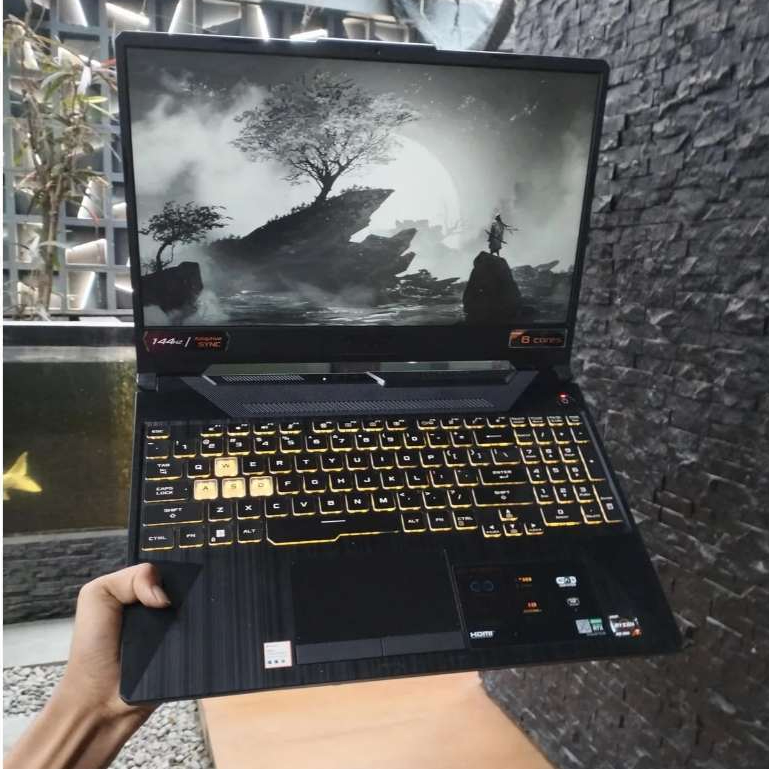 Laptop ASUS TUF Gaming A15 FA506ICB AMD Ryzen 7 4800H NVIDIA GeForce RTX 3050 Ram 16Gb SSD 512Gb Bis