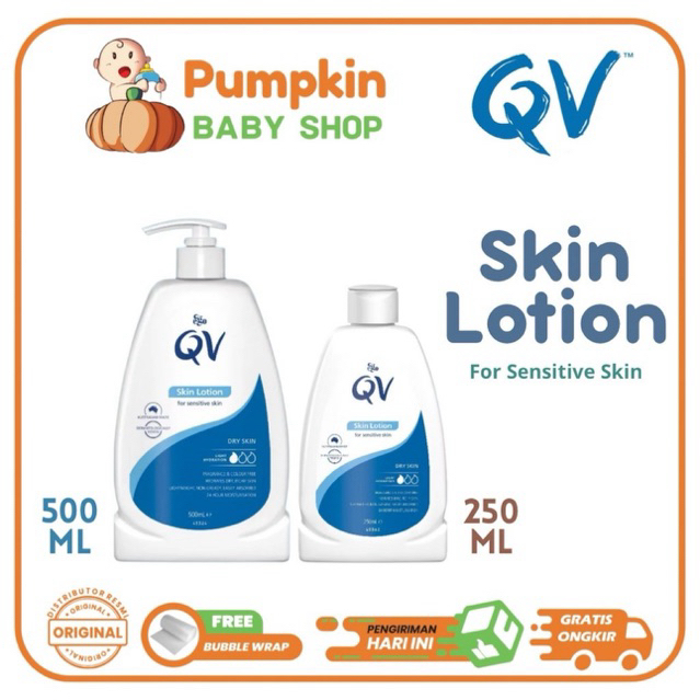 QV Skin Lotion 250ml 500ml - QV Lotion kulit sensitif