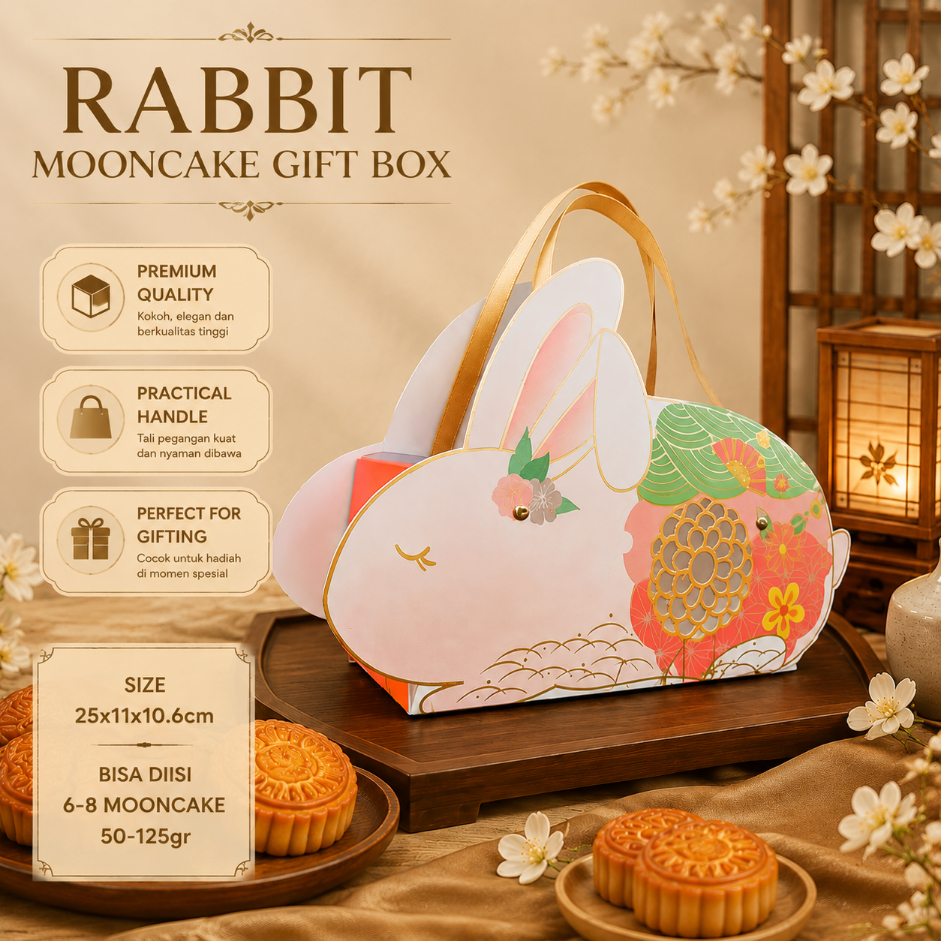 Pcraft.id - Mooncake box. Kotak mooncake. Box mooncake. Mid Autumn Gift Box