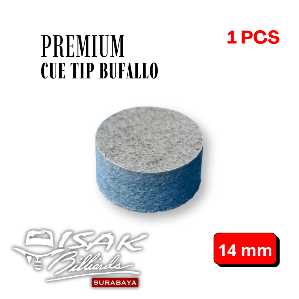 Premium Buffalo Cue Tip Best Quality – Tip Stik Billiard Kulit Buffalo