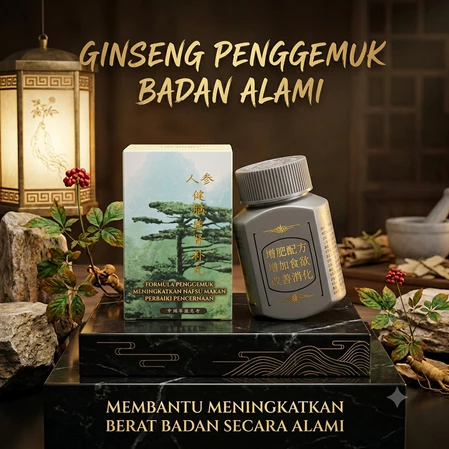 KIANPI PIL ASLI 100%  READY PENGGEMUK BADAN ORIGINAL  KAPSUMA ginseng kianpi pil